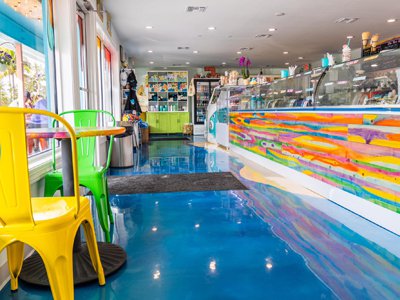 The Magic Bus Ice Cream and Caffeine Photo